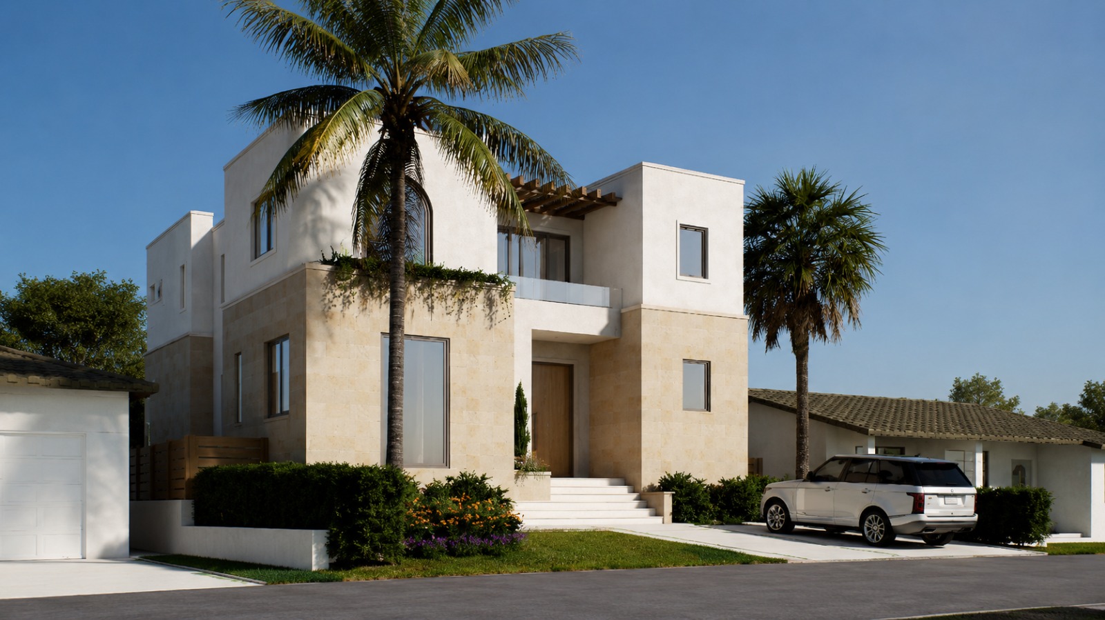 Front facade rendering of 8942 Emmerson Avenue
